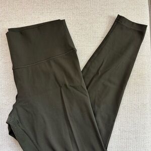Dark Green LULULEMON Leggings